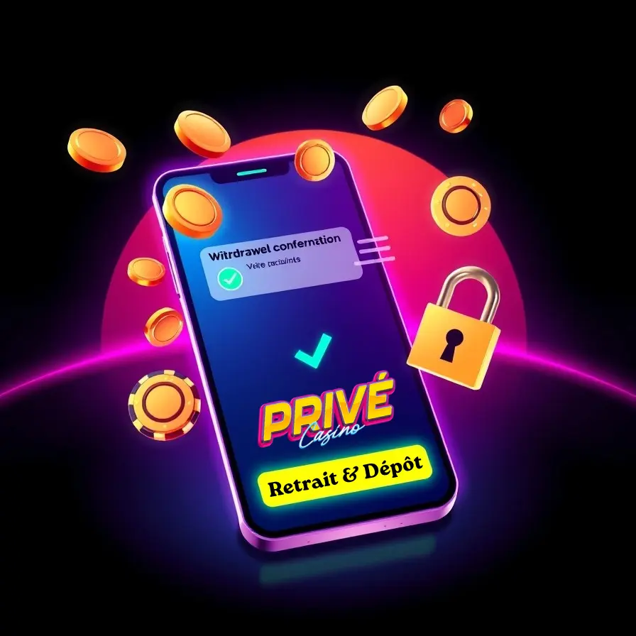 Délais de retrait réels sur Casino Privé