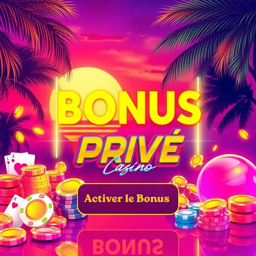 Bonus Casino Privé sur mobile